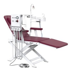Portable Dental Folding Chair Air Turbine /Scaler /Hygiene Prophy Handpiece 4H