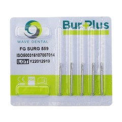 WAVE Dental Carbide Surgical Long Burs FG SURG Bur Oral Surgery FGOS Length 25mm