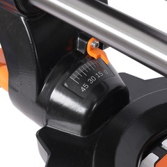 10in Single Bevel 2 Speed Sliding Miter Saw,5000/3200 RPM,3.5x13in Cutting