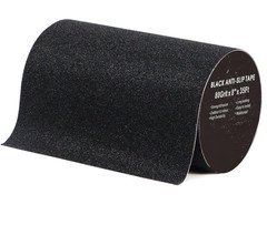 Cinta antideslizante 8″x35ft 80 grit, uso exterior/interior, tracción segura