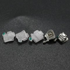 Self Ligating Damon Q Brackets Ceramic Metal Orthodontic Braces Roth MBT 022 345