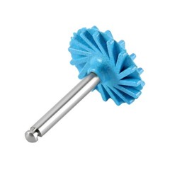 6Pcs Dental Zirconia Polishing Wheel Kits RA Coarse Medium Fine for Contra Angle