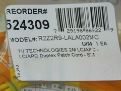 6pc Optimum Fiber Optics 2meter Duplex Patch Fiber 6pc Tii Technologies 524309