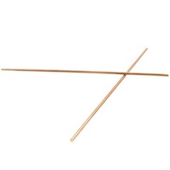 Beautifully Polished 2Pcs Copper Rods, 3mm Dia – Essential for DIY Metal Crafts