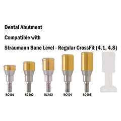 Dental NC/RC Healing/Locator Abutments Impression Lab Analog Fits ITI Straumann