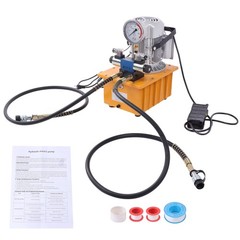 10000 PSI 750W 110V Electric Hydraulic Pump 60Hz 8L Capacity, Double Acting