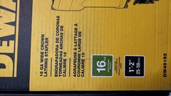 DEWALT DW451S2 16 Gauge Pneumatic Wide Crown Lathing Stapler – Staple FREE SHIP