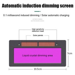 For Welding Welder Glasses Mask Solar Auto Darkening Welding Helmet Eyes Goggle