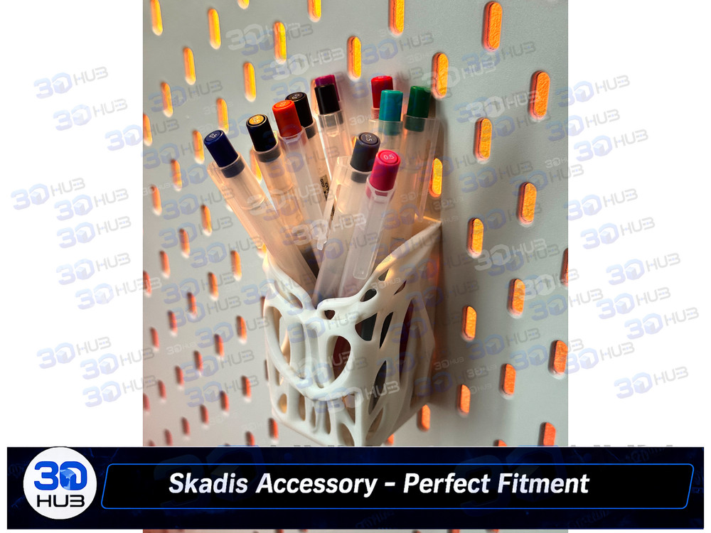 Fanttik E1 Max Holder IKEA Skadis Pegboard Mount Pen Pencil Organizer
