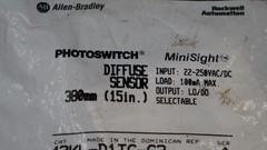 Allen Bradley 42KL-D1TC-G3 Diffuse Sensor MiniSight 380mm 15″ 22-250VAC/DC Ser A