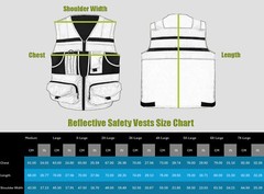 3M High-Visibility Reflective Safety Vest, Multi-Pocket, Unisex Durable M to 7X