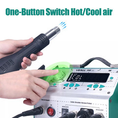 YIHUA 948-II 4 in 1 Soldering Station Desoldering Station Iron Hot Air Gun
