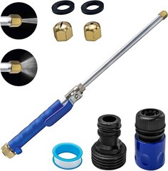 Hydro Jet High Pressure Power Washer Water Spray Gun Nozzle For Garden Car Hose