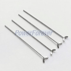 20pcs Dental Y-Type J Clasp Orthodontic Retainer Oblique Clasps Bars 0.8/0.9/1.0