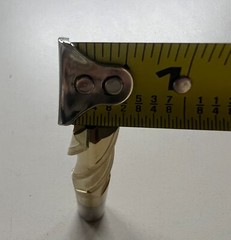 415B-F-12 3/8″ 4FL HS M2 8% cobalt END MILL L:2.041in
