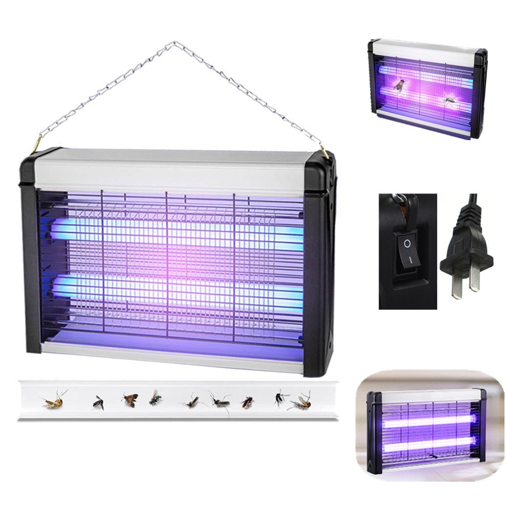 Electronic Mosquito Zapper Insect Killer Bug Zapper Pest Fly Trap Indoor/Outdoor