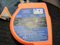 3M DBI Sala Nano-Lok Edge 8ft Self Retracting Lifeline ExoFit Harness 3500227 Lg