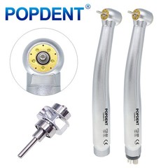 Dental OLED 5 Light LED E-Generator High Speed Handpiece Fiber Optic 2/4 Hole