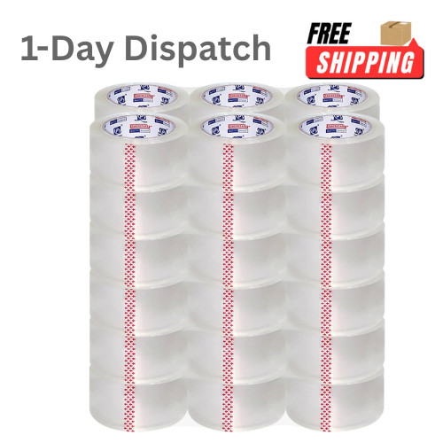 .P PERFECTAPE 36 Rolls Packing Tape 2160Y Clear 2.7 mil Heavy Duty