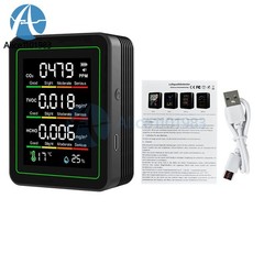 10in1 18in1 Air Quality Detector PM2.5 10 PM HCHO TVOC CO2 Formaldehyde Monitor