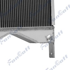 K307992 K300103 3 Row Radiator Cooler For Case Tractor 1290 1294 1390 K262827