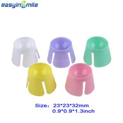 100Pcs Dental Disposable Mixing Bowls Multi-purpose Dappen Dish Mixed Color USA