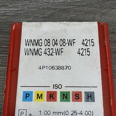 Sandvik WNMG 432-WF 4215 Carbide Turning Inserts New Lot of 10