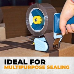 WOD CST20WBA Tan Packing Tape – 2″ in. x 110 Yards Per 6 Rolls, / Brown