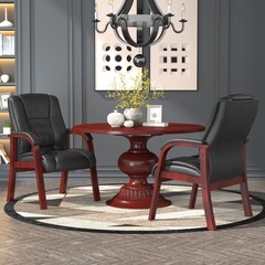 Boss Mid Back Wood Finished guest, accent or dining chair MODEL # B8999-C