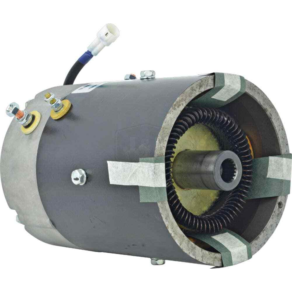 48V DC Motor, 2.6kW, 3.5HP, Reversible, New, Fits Hitachi/Yamaha