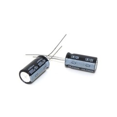 10Pcs 16V 1000uF Radial Electrolytic Capacitors Volume 1000uF16V 10×16 mm