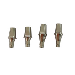 5pcs Titanium straight abutment compatible with Megagen Blue diamond platform RC