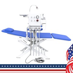 dental Silla plegable portátil /Dental unidad móvil de entrega compresor de aire