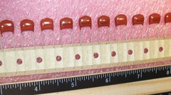 QTY (100) .022uf 400V 5% POLYESTER FILM CAPACITORS DME4S22-2JCR CORNELL DUBILIER