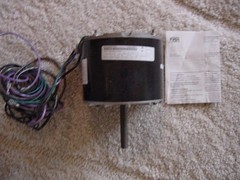 York OEM Genuine Parts Condenser Fan Motor 1/3 HP 1100 RPM 208 230V Source 1