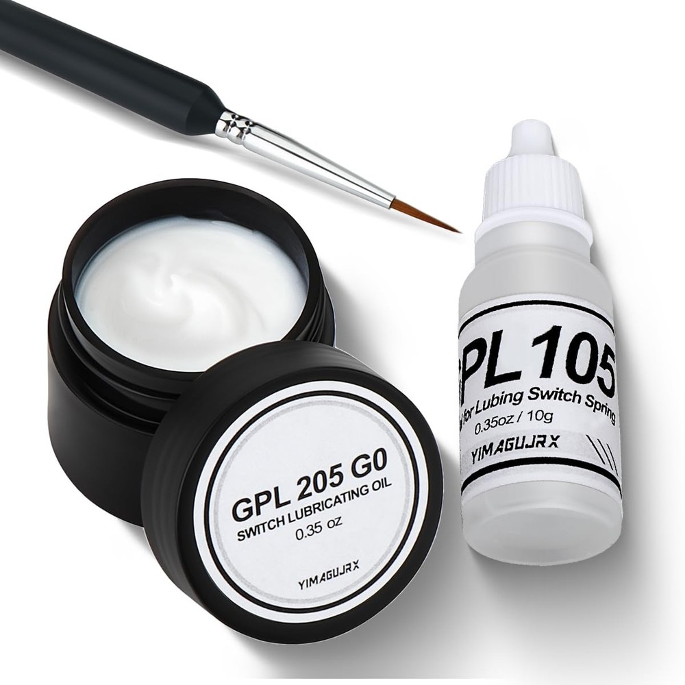 GPL 205 G0 and GPL 105 for Mechanical Keyboard Switches Lube and Springs, Key…