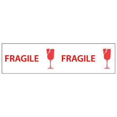 FindTape Printed Carton Sealing Tape (BOPP-LEG): 3 in. x 110 yds. (White/Red STO