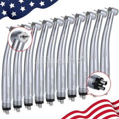 Dental High Speed Handpiece 3 Water Spray Ceramic Bearing 4 Holes ASKEADNT