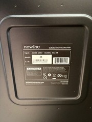 Newline 75″ Touch Screen Display Unified Collaboration System TRUTOUCH X8