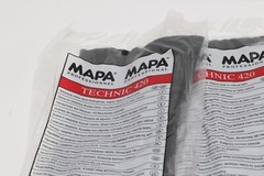 6 Pairs MAPA Technic 420 Professional Light Chemical Neoprene Gloves, Size 7