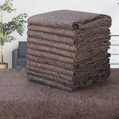 Moving Blankets Pro Economy 24 Pack Grey Shipping Furniture Pads 54″ x 72″