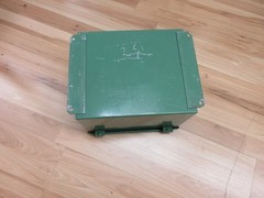 Hoffman A12108CH Junction Box Painted Green