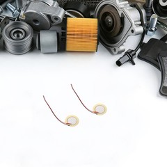 35 PCS Piezoelectric Sounder Buzzer Speaker Contact Microphone Trigger
