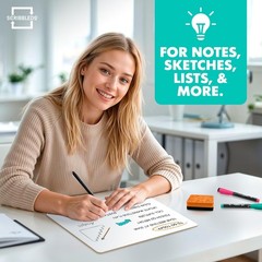 Small Dry Erase Boards 2 Pack 9×12 Double Sided Whiteboard Double Sided White Bo