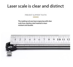 Dual-Purpose Straight and Curved Line Scribing Tool Parallel Line Drawing Tool