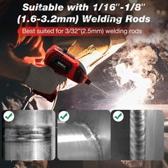 SHALL Portable Electric Welding Machine, 110V ARC Welder with IGBT Inverter