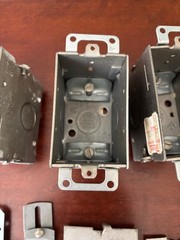 Electrical Box and Accessories Lot – Steel City, Neer