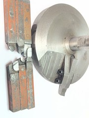 Boring Head Fly Cutters Large 6” Diam. 1/2” tool Bits 1” Shank (26JN239)
