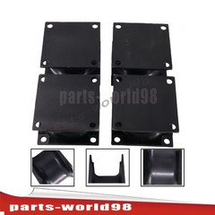 4PCS Fit Stanley Hydraulic Vibratory Plate Compactor Rubber Isolator Shock Mount