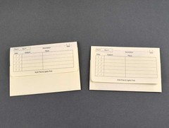 Archival Photo Envelopes 5 x 7 Off-White Acid-Free Storage PKG 25